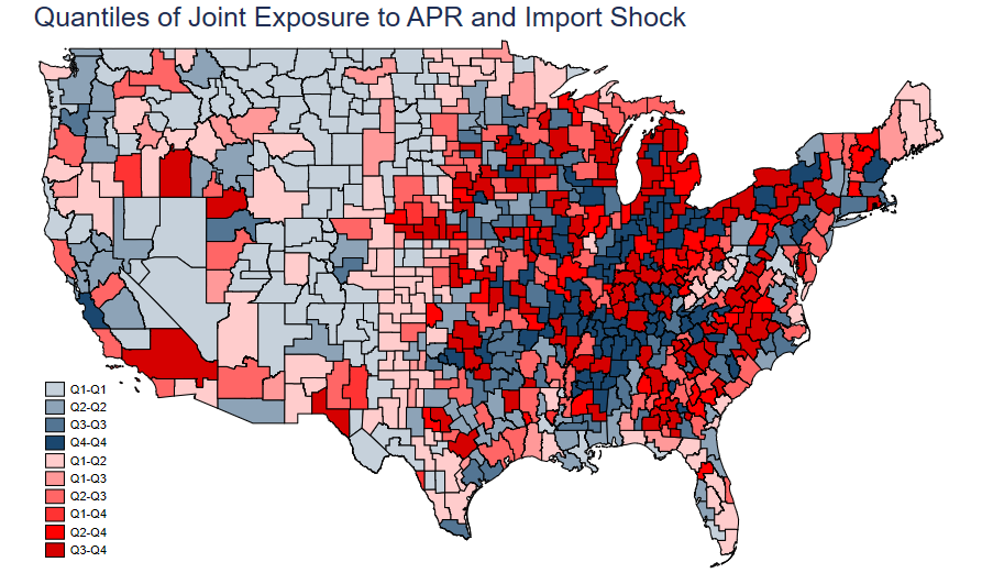 Automation and Trade Shocks in the United States